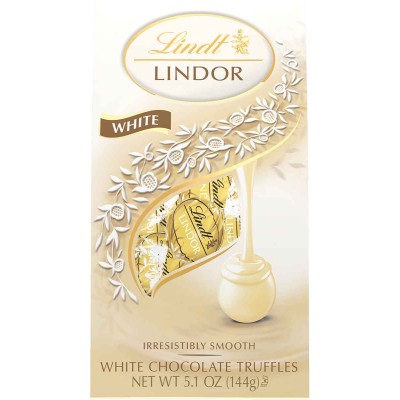 Lindt White Chocolate Lindor Truffles Bag