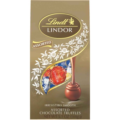 Lindt Assorted Chocolate Lindor Truffles Bag