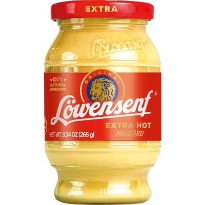 Lowensenf Extra Hot Mustard Jar