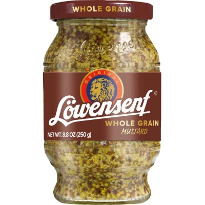 Lowensenf Whole Grain Mustard Jar