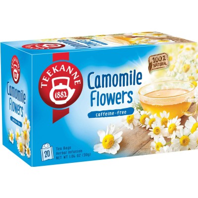 Teekanne Camomile Flowers Tea 20 Count