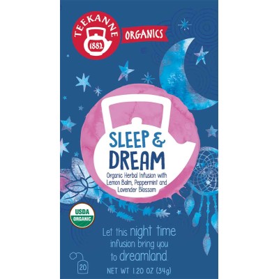 Teekanne Organics Sleep & Dream Organic Tea 20 Count