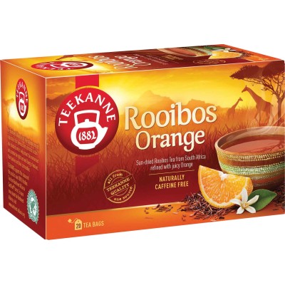 Teekanne Rooibus Orange Tea 20 Count